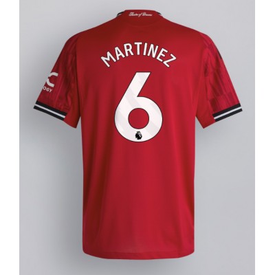 Manchester United Lisandro Martinez #6 Domaci Dres 2025-26 Kratak Rukav Manchester United Lisandro Martinez #6 Domaci Dres 2025-26 Kratak Rukav
